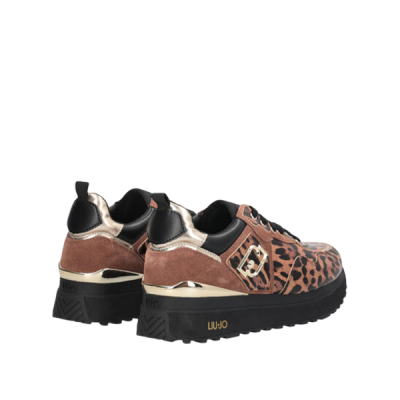 Liu Jo :: Sapatilha plataforma Animal print