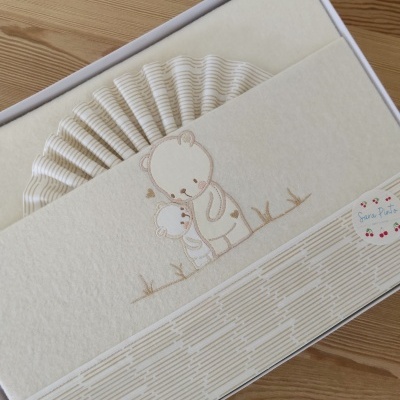 Conjunto Flanela Bege