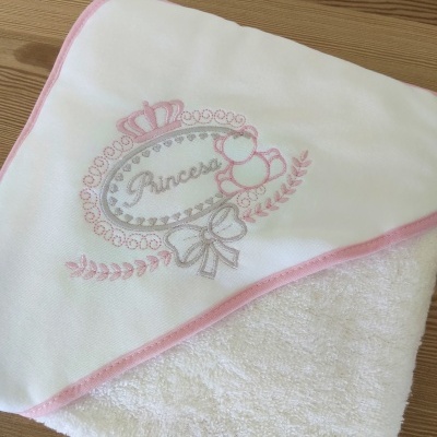 Toalha de banho Princesa Rosa