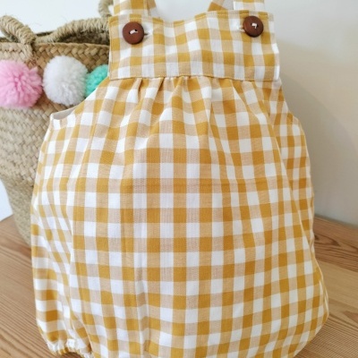 Fofo Xadrez Mostarda