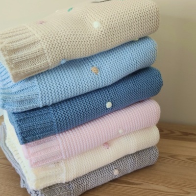 Manta Pompom Colorido