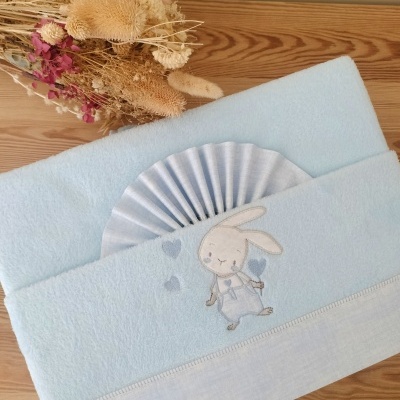 Conjunto Coralina Urso Azul