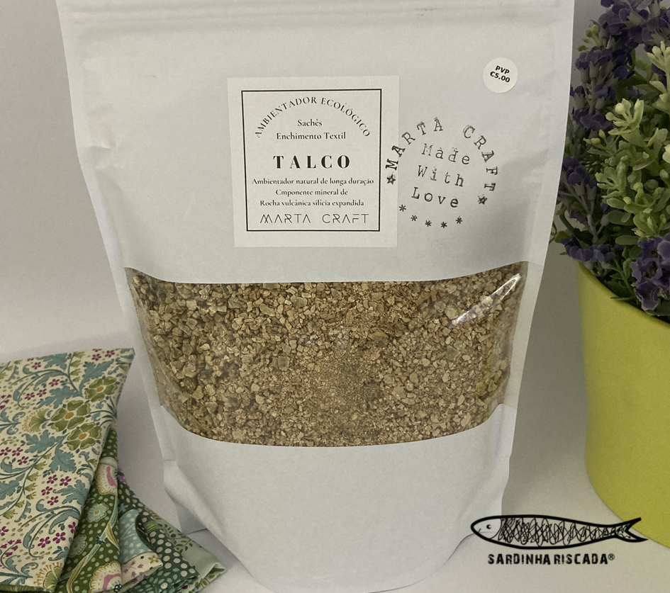 Enchimento têxtil - Talco