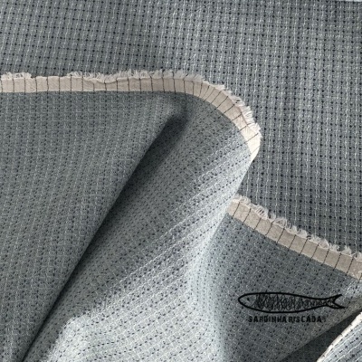 Tramado Japonês - Quadrados Azuis Tramado Japonês - Quadrados Azuis