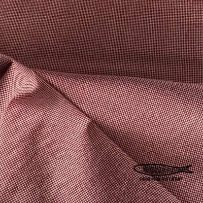 Tramado Japonês - Mini Xadrez Vermelho Tramado Japonês - Mini Xadrez Vermelho