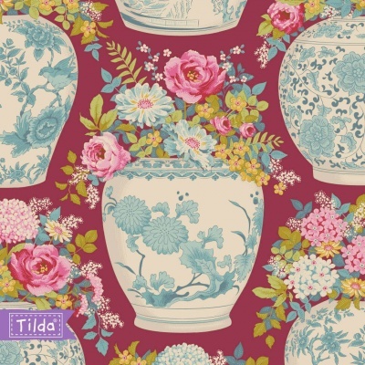 Chic Escape - Flowervase Maroon