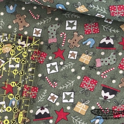 3 Wise Penguins - Merry Christmas Green