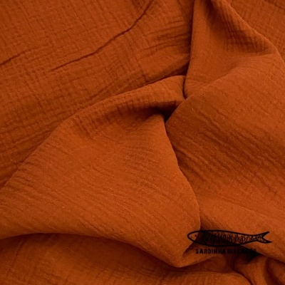 Musselina lisa de algodão organico