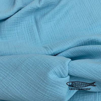 Musselina lisa de algodão organico