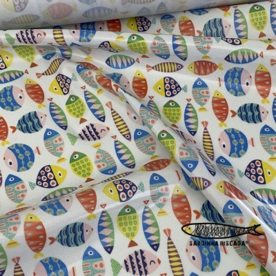 Peixes coloridos  - Plastificado