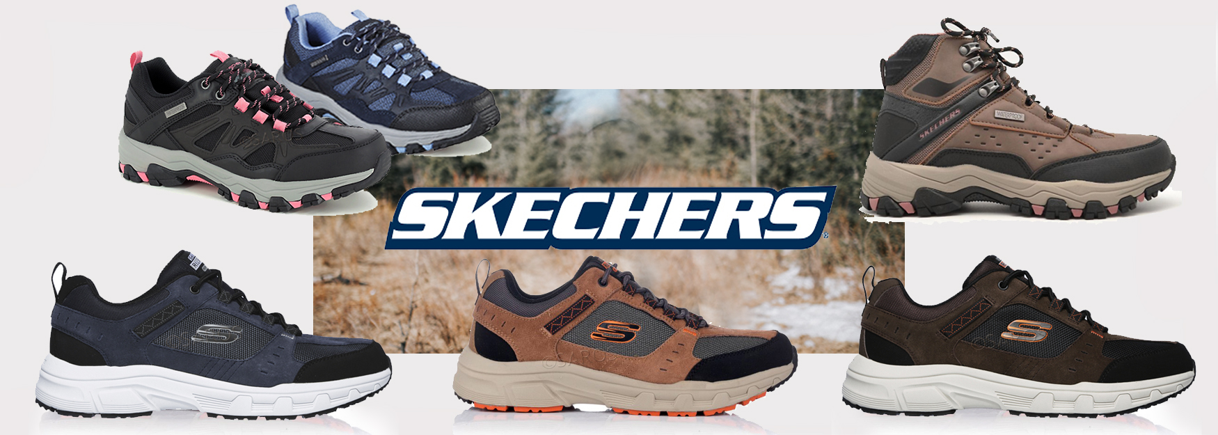 Skechers Outdoor - os seus companheiros de caminhada Skechers Outdoor - os seus companheiros de caminhada
