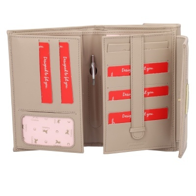 Carteira Cavalinho La Vie 26190205 Cinza