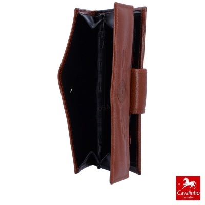 Carteira Cavalinho Poésie 26140206 Preto Mel