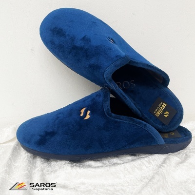 Chinelo De Quarto Sevillas Conforto Ac3se Azul