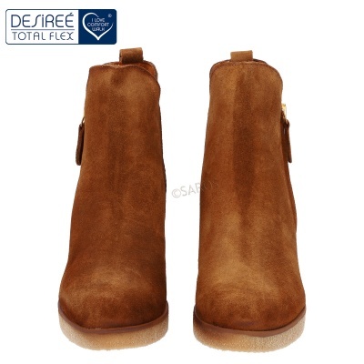 Botim de cunha Desireé MARVI1 em castanho