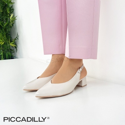 Sapato Piccadilly 739031 Bege Claro