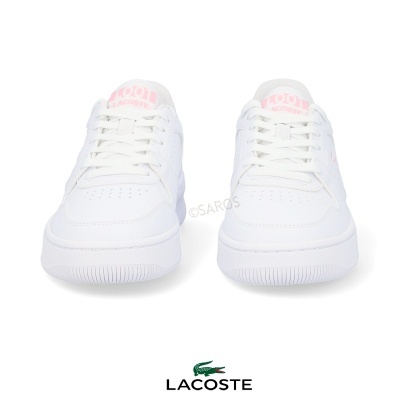 Sapatilha Lacoste L003 Set Jr 48suj0003 1y9 Branco Com Rosa