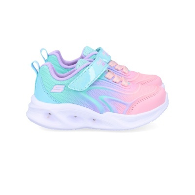 Sapatilha Skechers Sola Glow Luzes 303713n Azul Claro