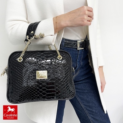 Bolsa Cavalinho Galope 18170512 Preto