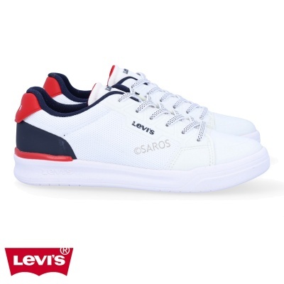 Sapatilha Levis Dutton Vdut0002t Branco E Azul