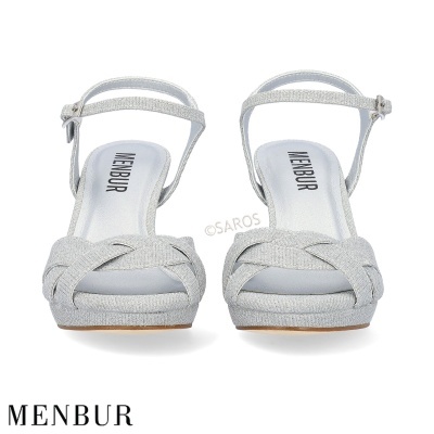 Sandalia Menbur 24971 Prata