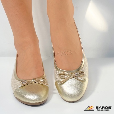 Sapato Saros Sabrina 345 Ouro