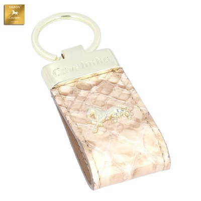 Porta-chaves Cavalinho Galope 28170536 Bege