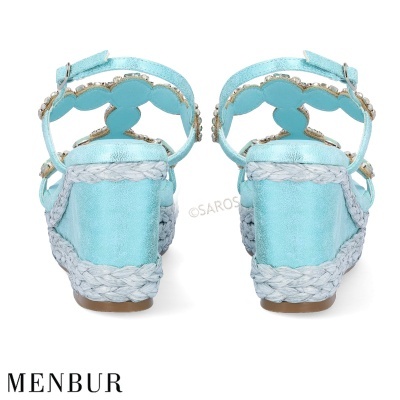 Sandalia Menbur 25118 Turquesa