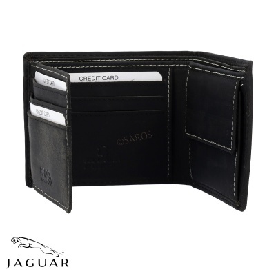 Carteira Jaguar Crazy Horse 1931 Preto