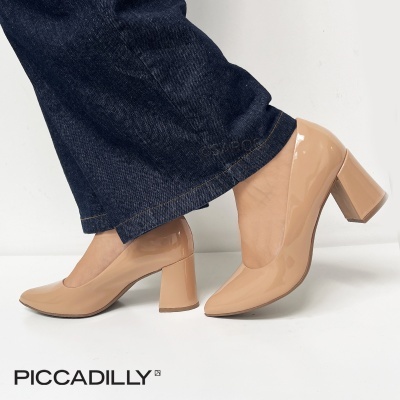 Sapato Piccadilly 745135 Nude