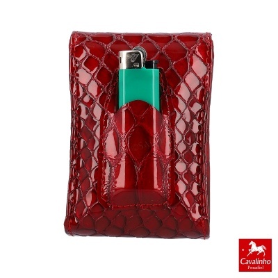 Porta-Tabaco Cavalinho Galope 28170264 Vermelho