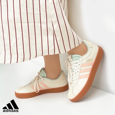 Sapatilha Adidas Vl Court Jp5348 Multi-bege