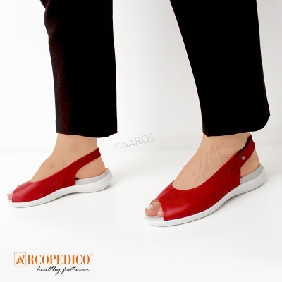 Sandalia Arcopedico Kilimanjaro 6635 Vermelho