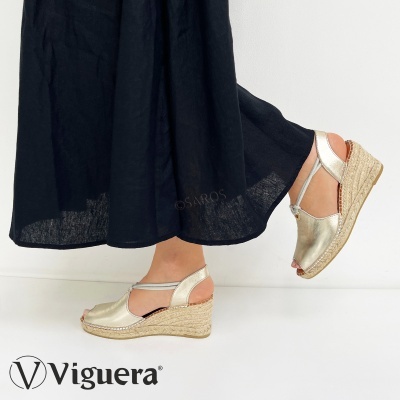 Sandalia Viguera 2143 Platina