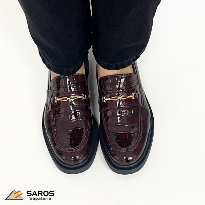 Sapato Saros 24116 Bordo