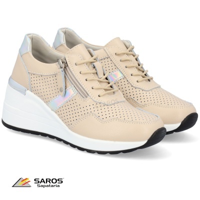 Sapatilha Evercom Ev192 Bege