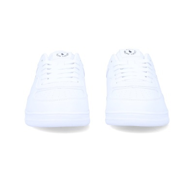 Sapatilha Polo Ralph Lauren Masters Court Rl02436102 Branco E Azul