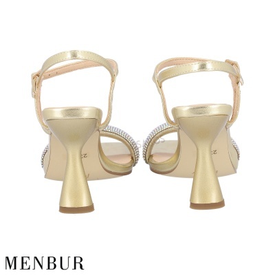 Sandalia Menbur 23800 Ouro