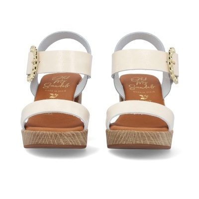 Sandalia Oh My Sandals 5632 Bege