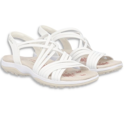 Sandalia Skechers Reggae Slim 163185 Branco