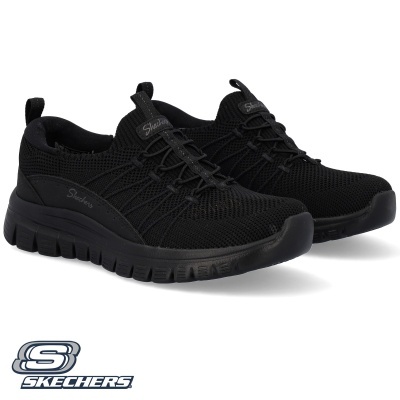 Sapatilha Skechers Graceful Picture 100702 Preto