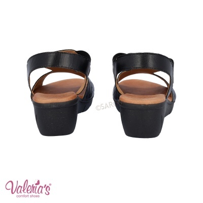 Sandália Valerias 9002 Preto