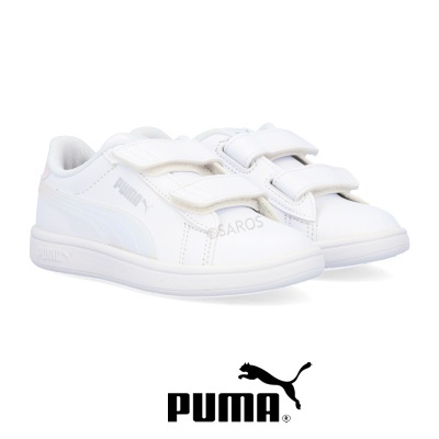 Sapatilha Puma Smash Holo 398293 Branco
