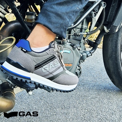 Sapatilha Gas Sedrik Mix Gam423901 Cinza