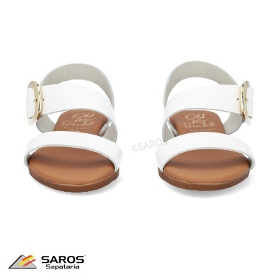 Sandalia Oh My Sandals 5333 Branco