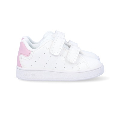 Sapatilha Geox Eclyper B365ma Branco Com Rosa