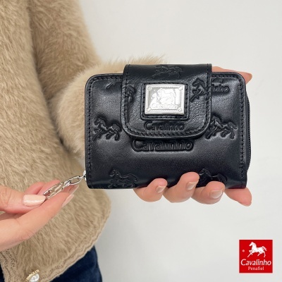 Carteira Cavalinho Cavalo Lusitano 28090218 Preto