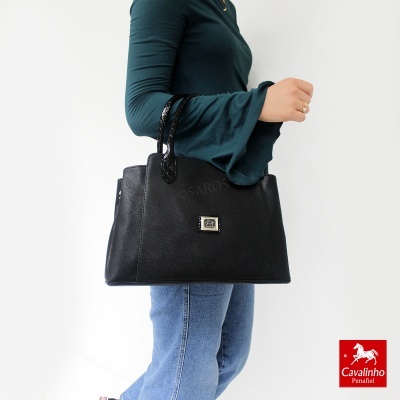 Bolsa Cavalinho Cherry Blossom 18810533 Preto