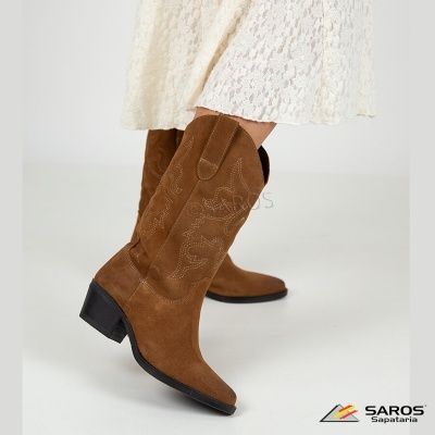 Bota Samelli Texana 3302 Camel