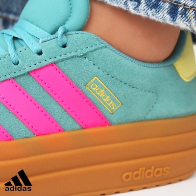 Sapatilha Adidas Vl Court Bold Jq5634 Multi-verde